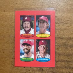 2023 HERITAGE PHILLIES RED STAMP CARD