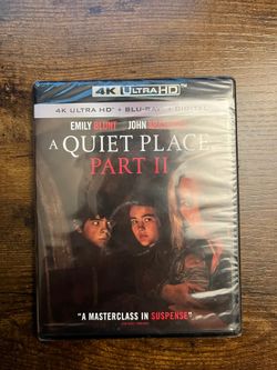 A Quiet Place Part 2 4K sealed