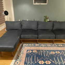 Inside Weather custom made couch Like New