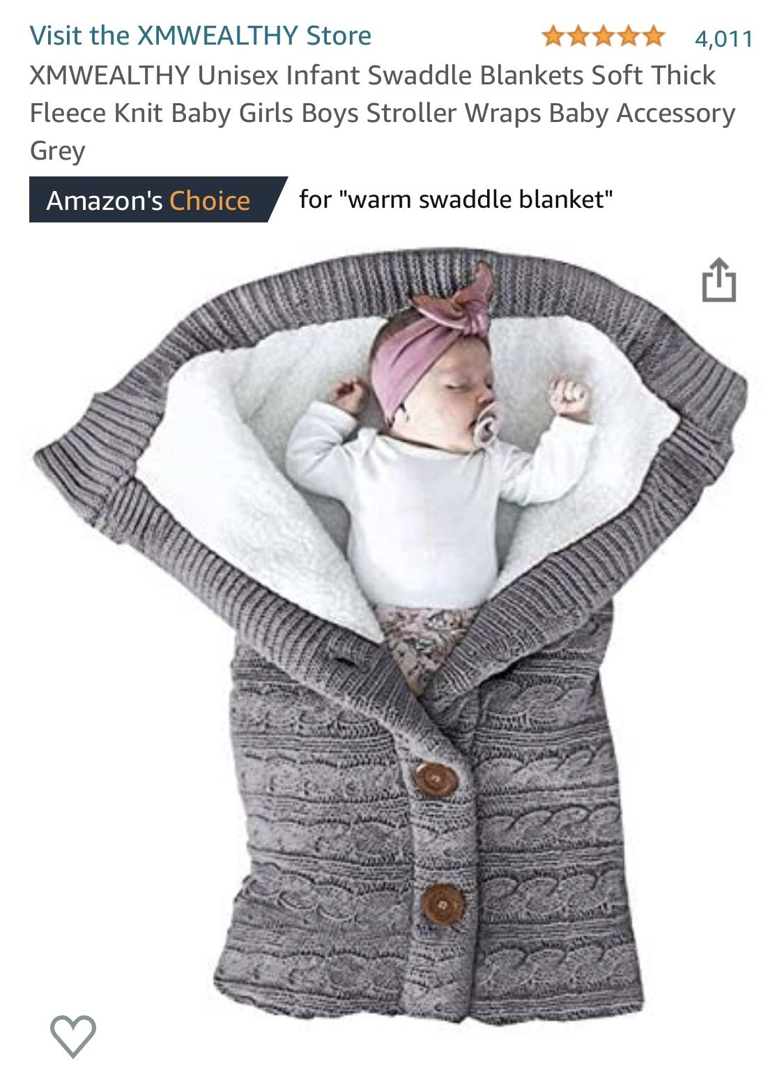 Cozy Swaddle Blanket