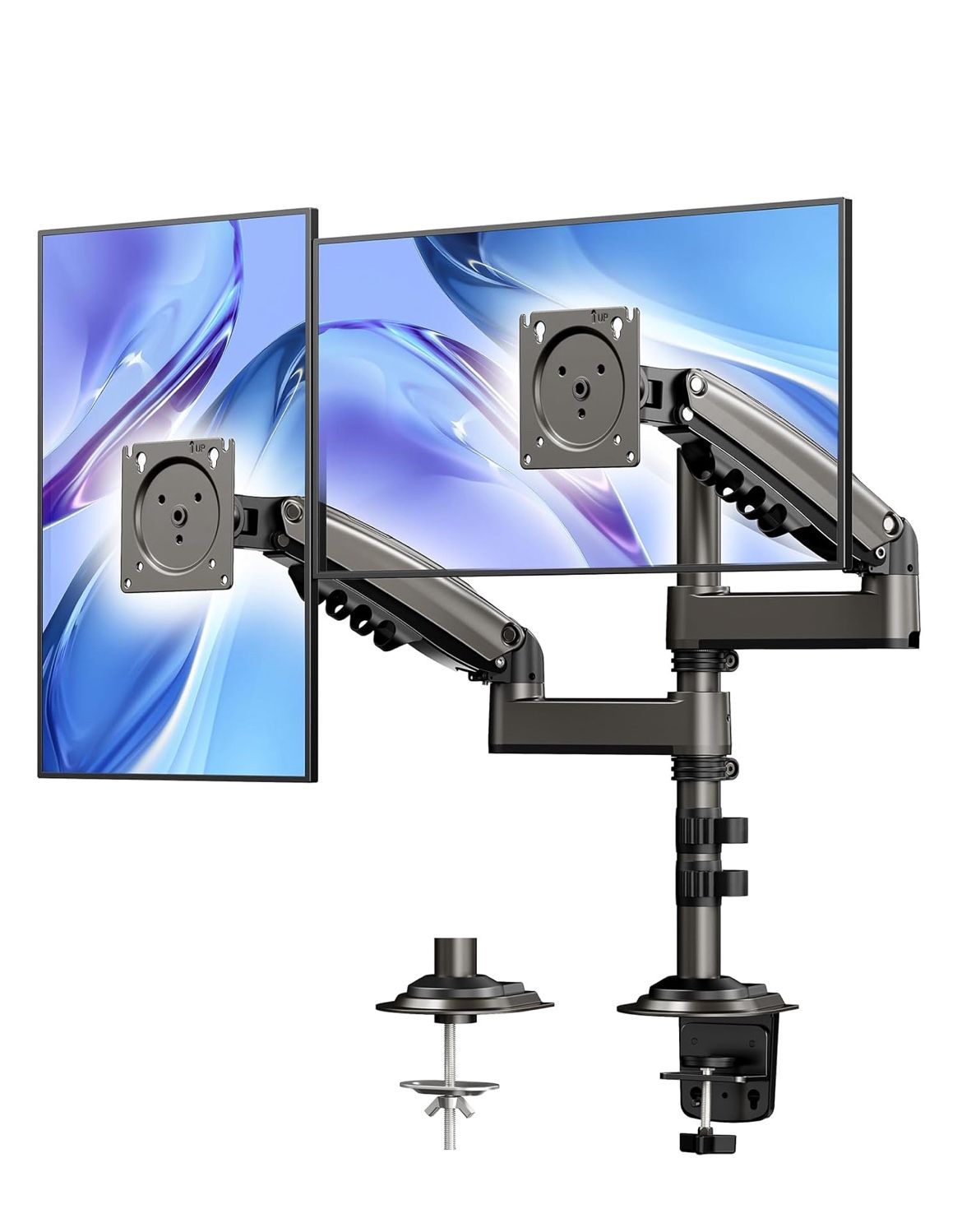 Heavy Duty Dual Monitor Mount