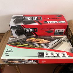 Weber Griddle And Bars