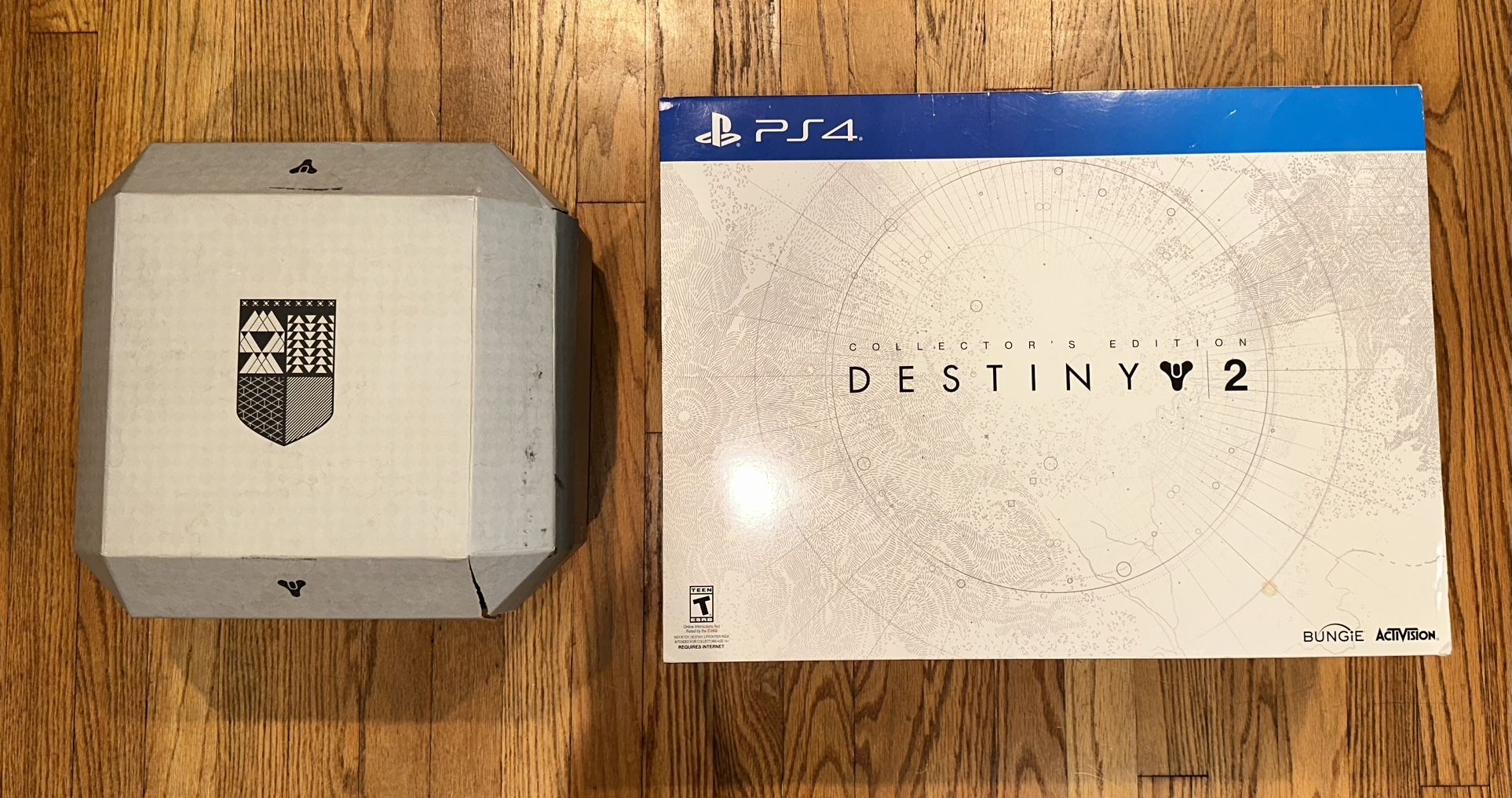 Destiny Ghost Edition and Destiny 2 Collectors Edition