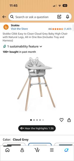 Stokke Clikk High Chair