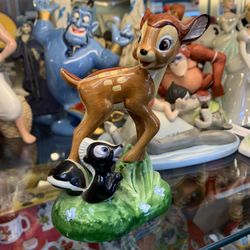 Disney Goebel Bambi & Flower Figurine