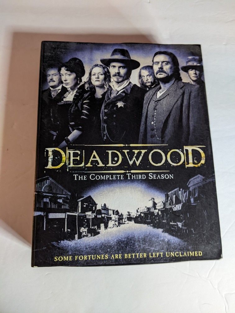 Six DVD Box Set Deadwood The Complete Third Season