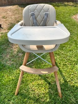Wooden High Chair
