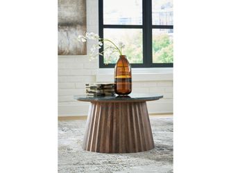 Ceilby Black/Brown Accent Coffee Table