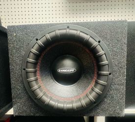 12” Subwoofer with box.. brand new