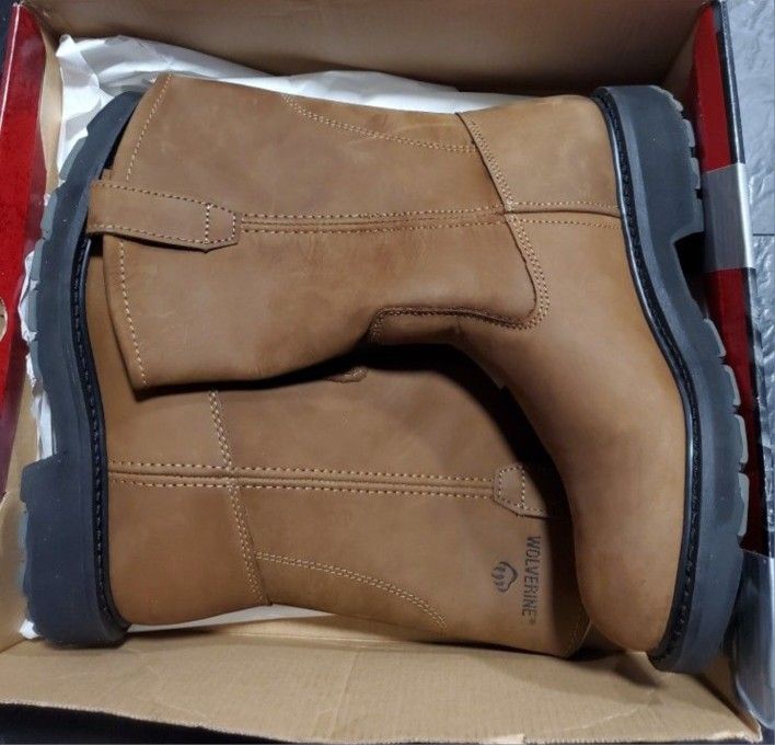 Wolverine Brown Boots Size 8