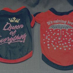 Dog Shirts/Pajamas Size: Small 