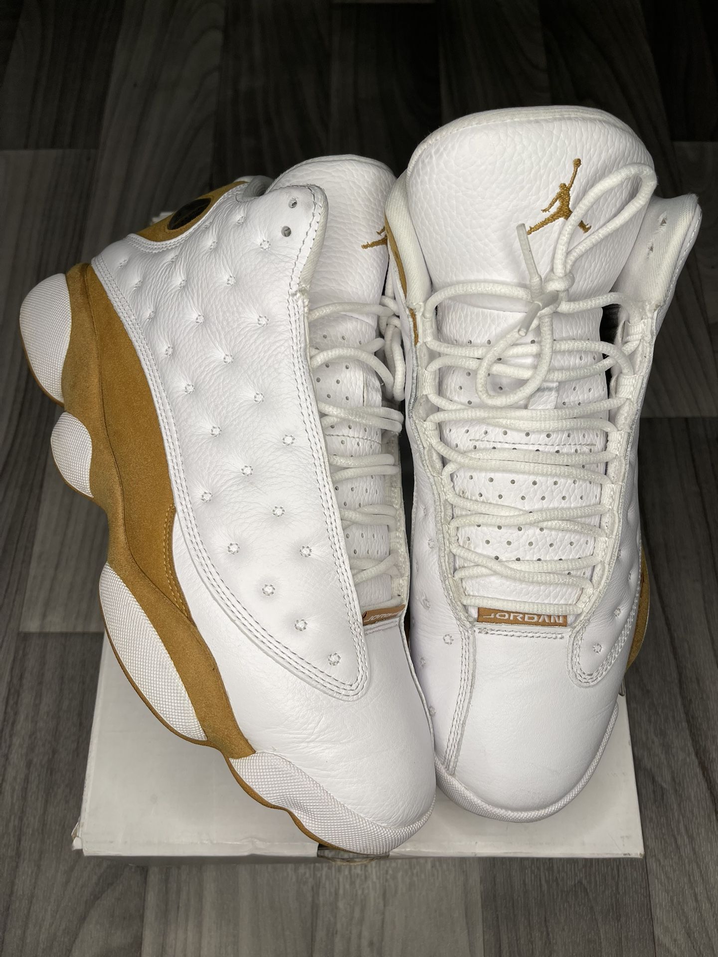 Wheat Jordan 13s