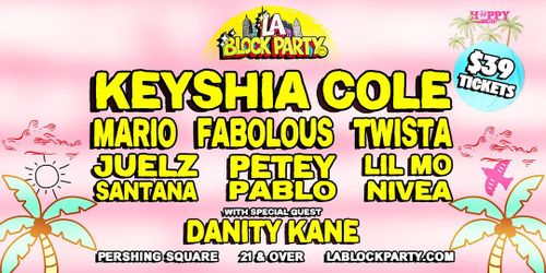 La block party general admission $50