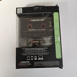 Monster iCar Aux Cord Cassette Adapter