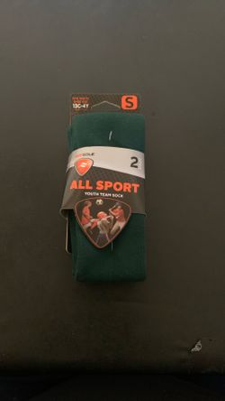 Green Team Youth Socks