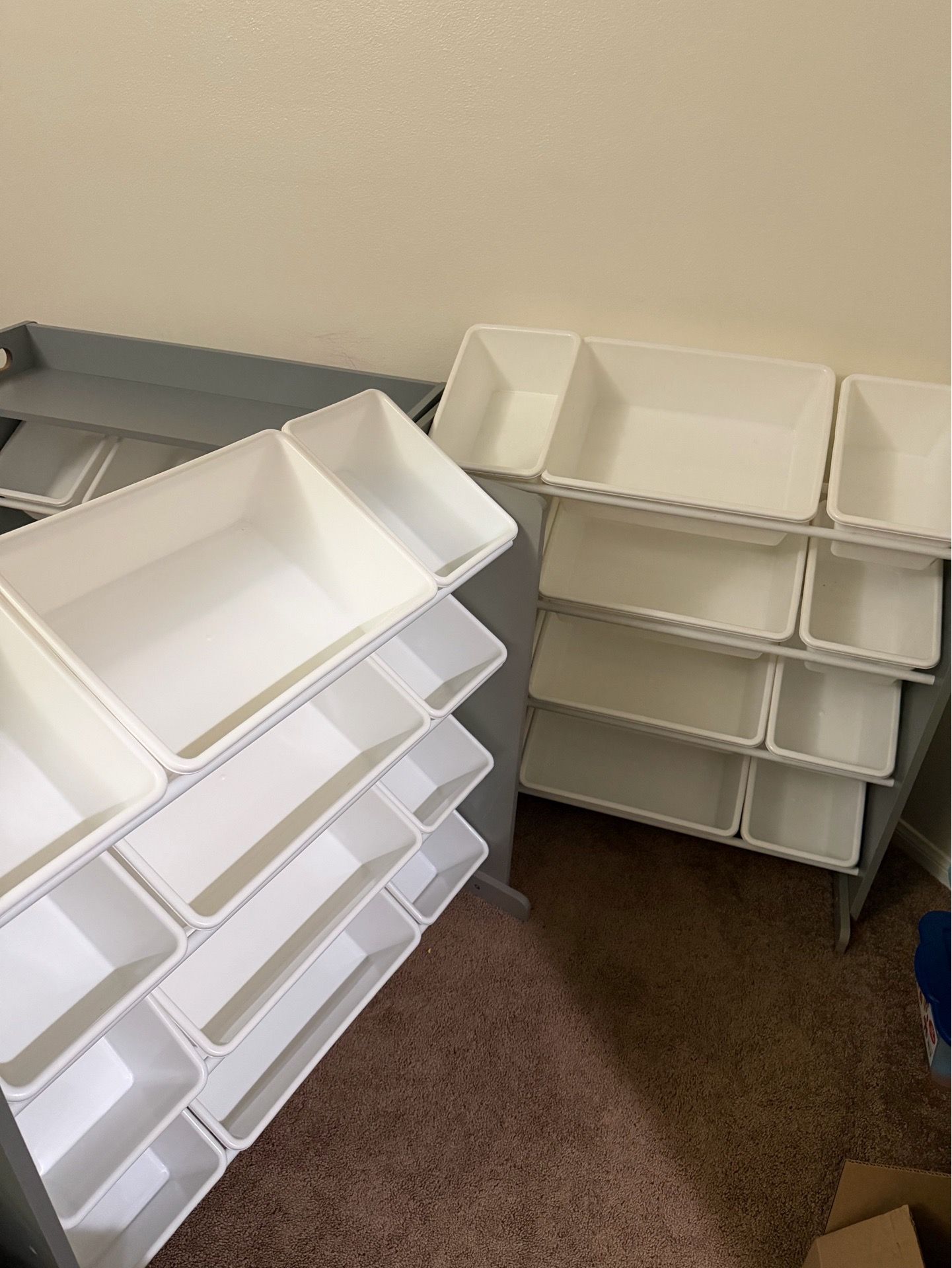 Toy organizers (2) $60 for both or $30 each