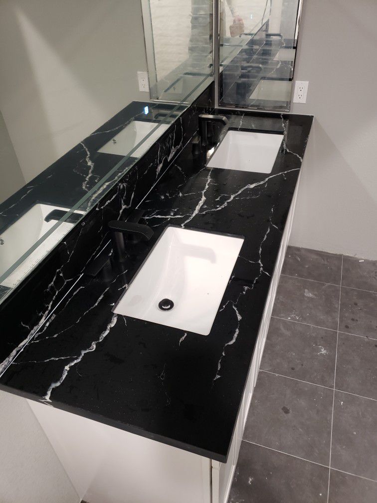  Shower Walls Slabs Quartz , Marble  Granite Porcelain Countertops