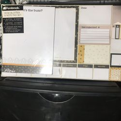 Penbrook  Desk Blotter And Note Pad Set