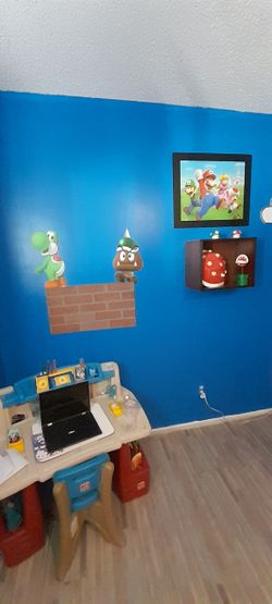 Mario Bros Room Decorations