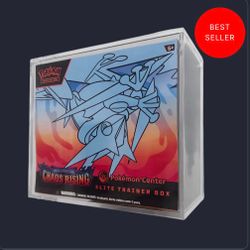 Pokemon ETB Acrylic Display Case | Magnetic Premium Protector