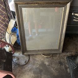 Vintage Picture Frame Glass