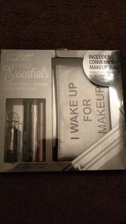 New makeup bag