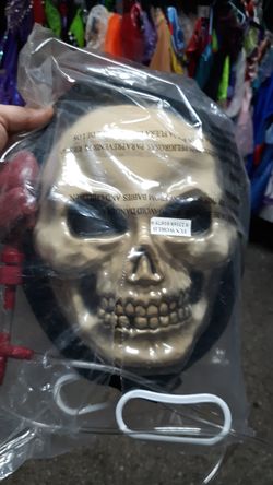 Blood skull mask