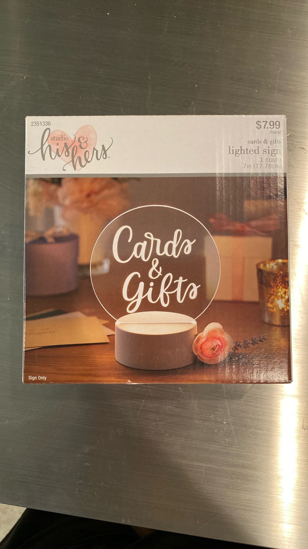 Cards & Gifts Sign