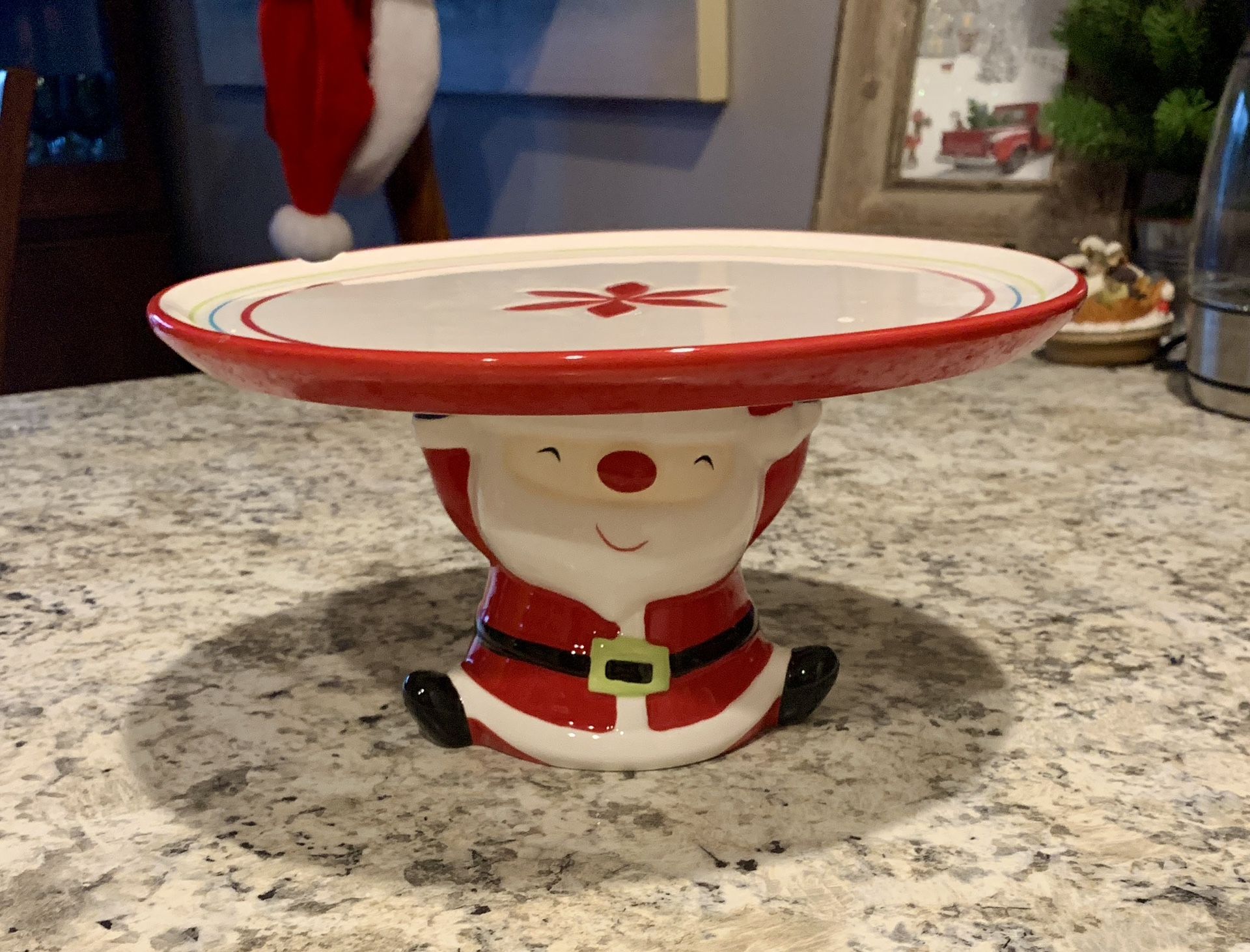 Christmas Santa Claus Platter