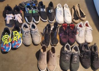 13 pairs women's tennis shoes for $90