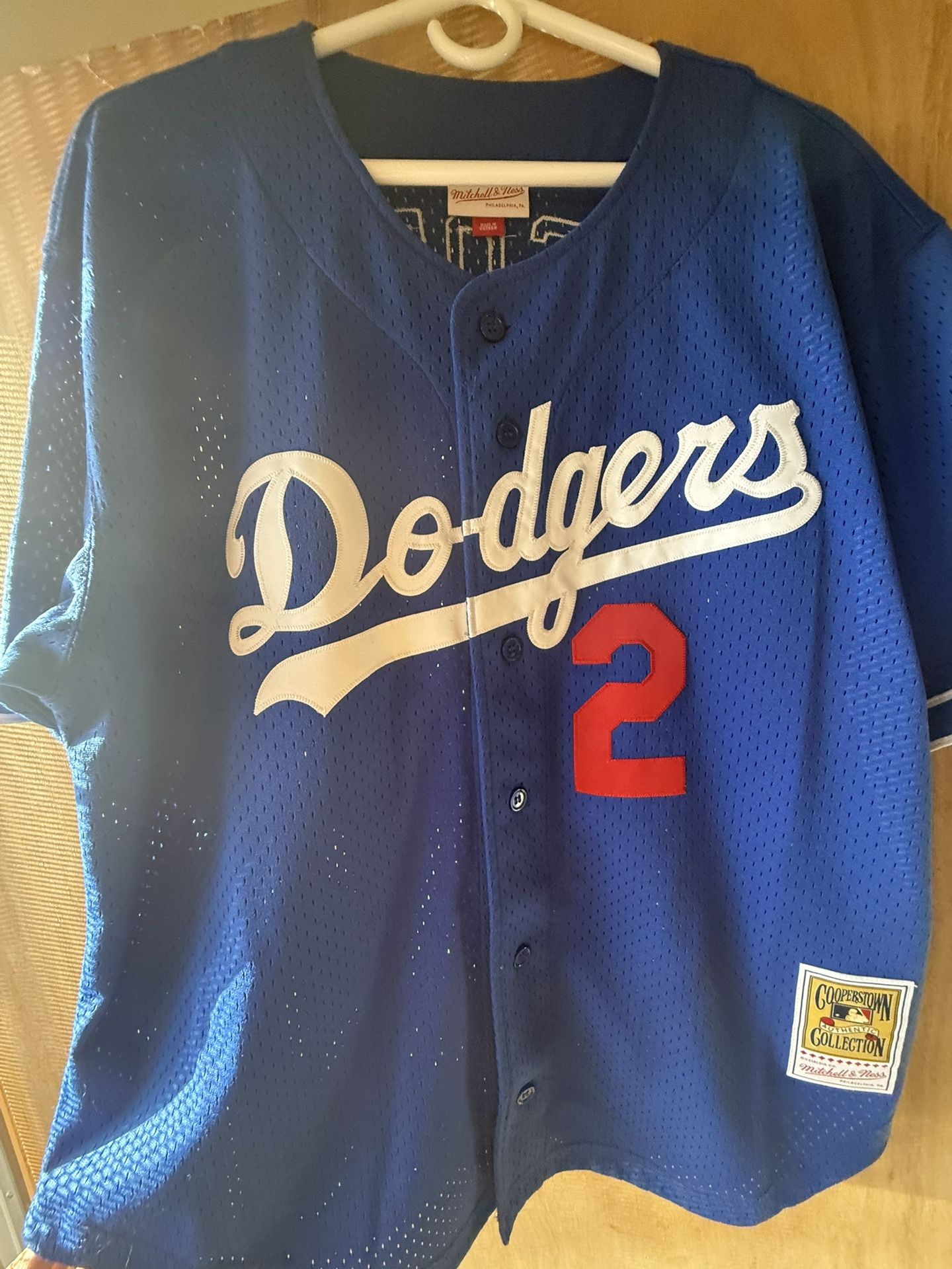 Vintage dodgers jersey Number 2