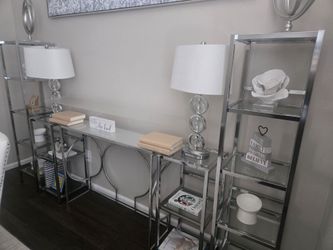 6units Modular Glass Shelves