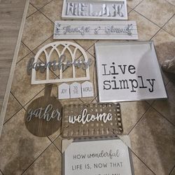 Decor $8  For  Big  And $5 Small 