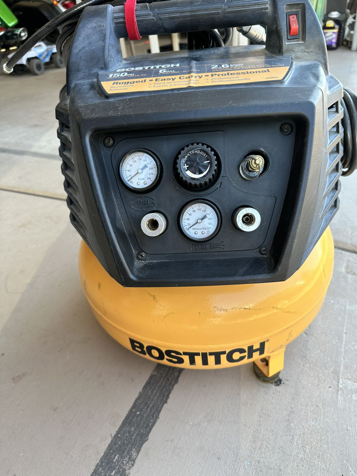Bostitch Air Compressor And Tools