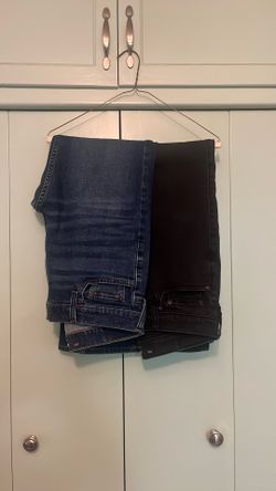 Hollister Jeans Black and Blue