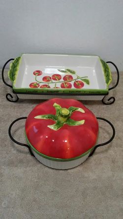 Tomato theme ovenware