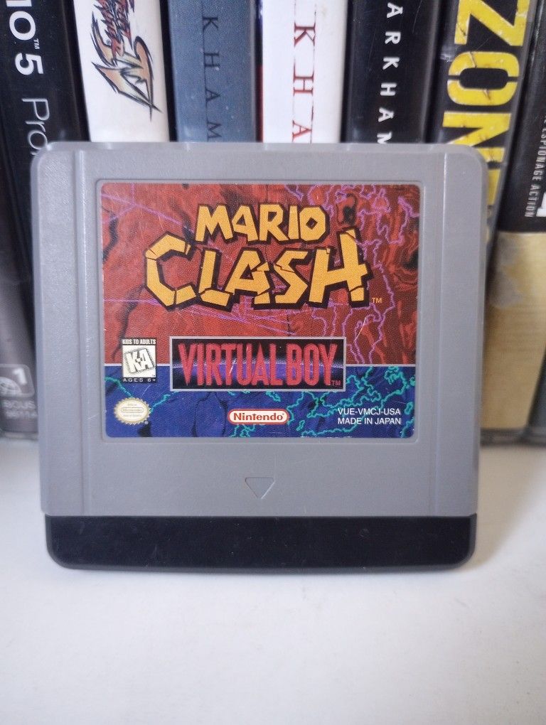 Mario Clash Virtual Boy