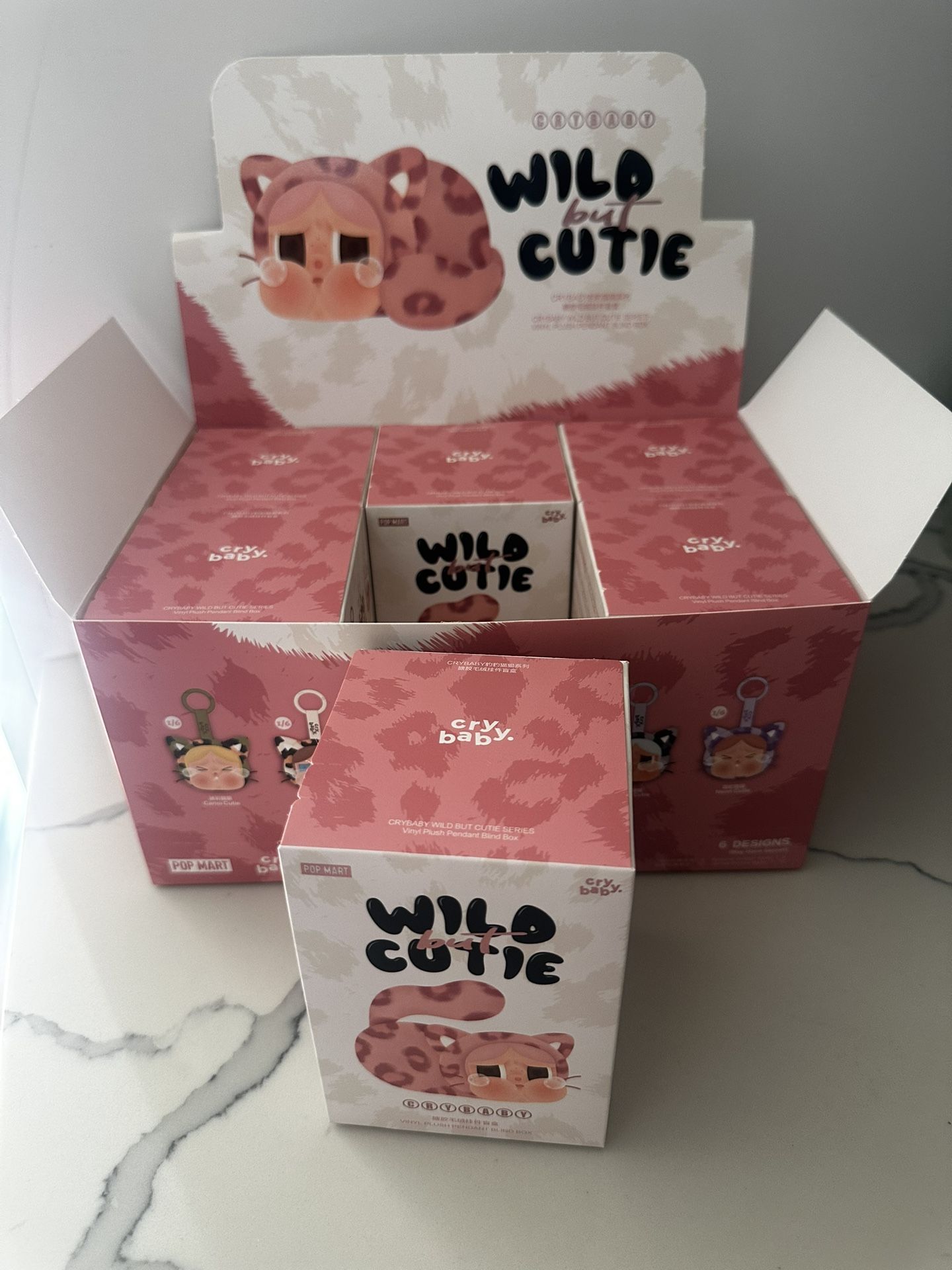 Pop Mart CryBaby Wild But Cutie Series Vinyl Plush Pendant Blind Box
