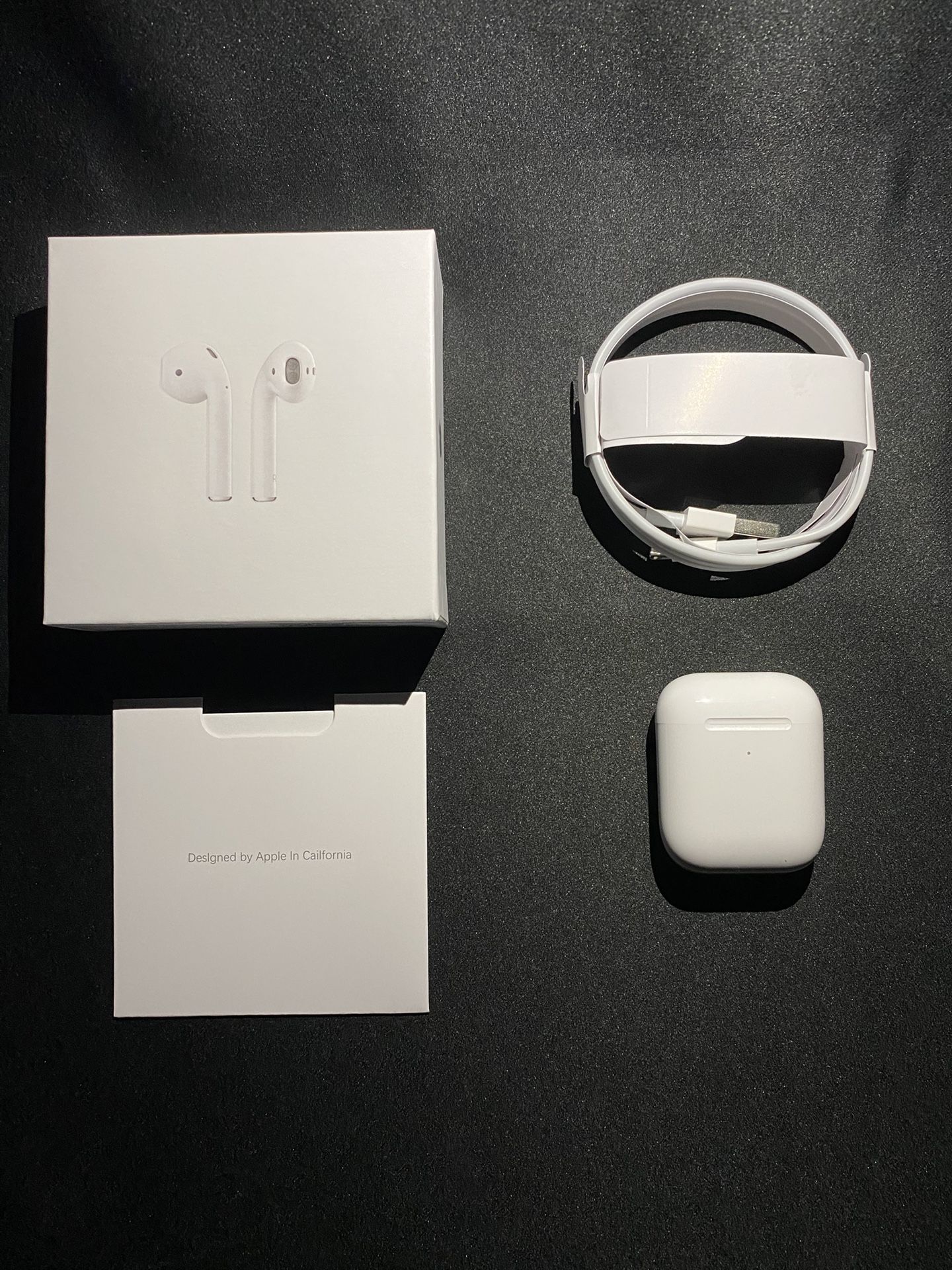 AirPods 2nd Generation With White Charging Case