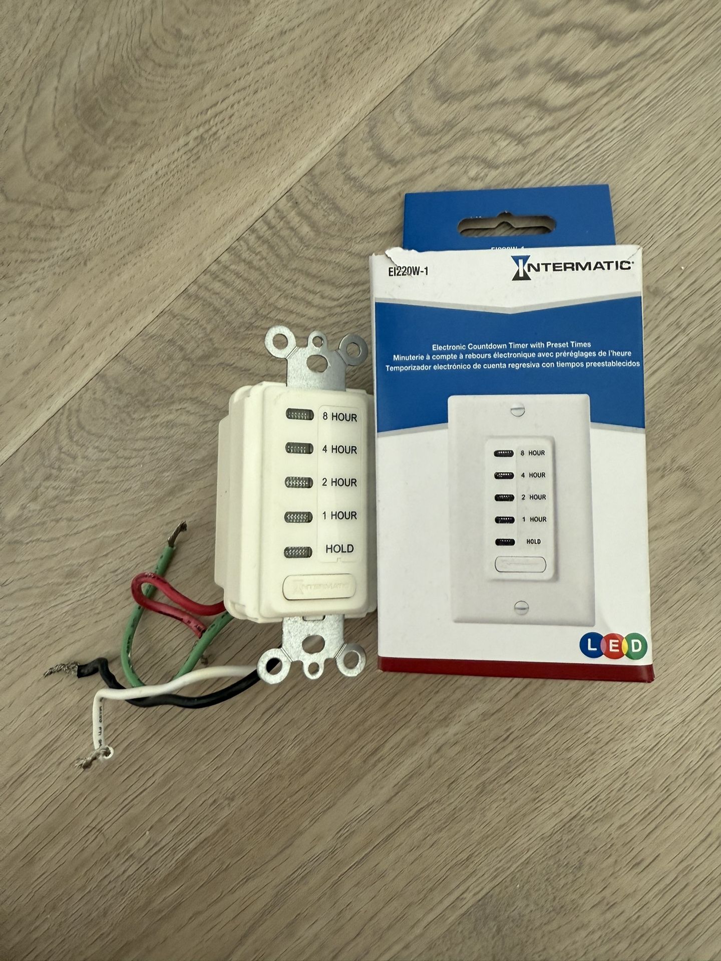 Intermatic Electronic Countdown Timer With Preset Times