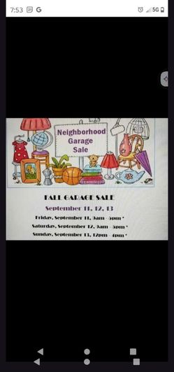 Garage sale in Warrenville