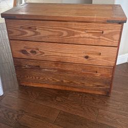 Solid Wood Dresser 