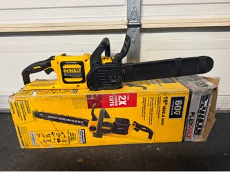 Dewalt Brushless Chainsaw 16 inch (406.4mm) 60V brand new open box (Tool Only) Open Box