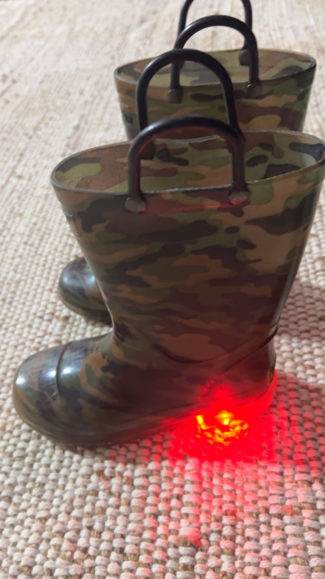 Kids) Rain Boots Camp size 12