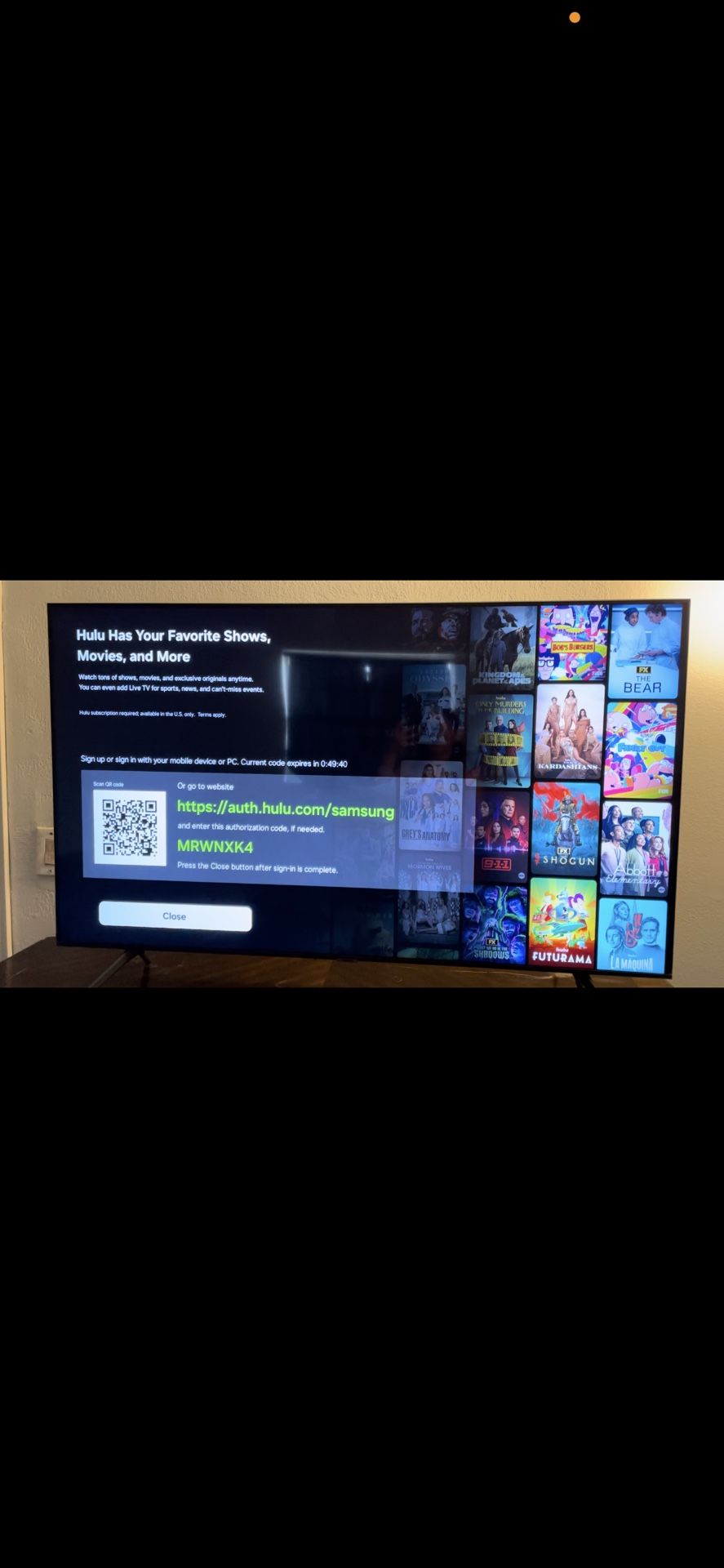 2023 Samsung Cu700 55inch Smart Tv