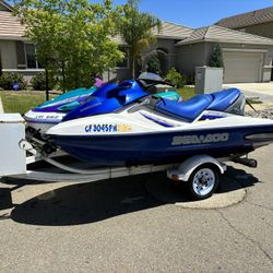 Hi, I have a 2002 jetski gtx and 1995 Yamaha 