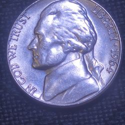 1964 Repunched D Mint MarkDoubled Die Nickel