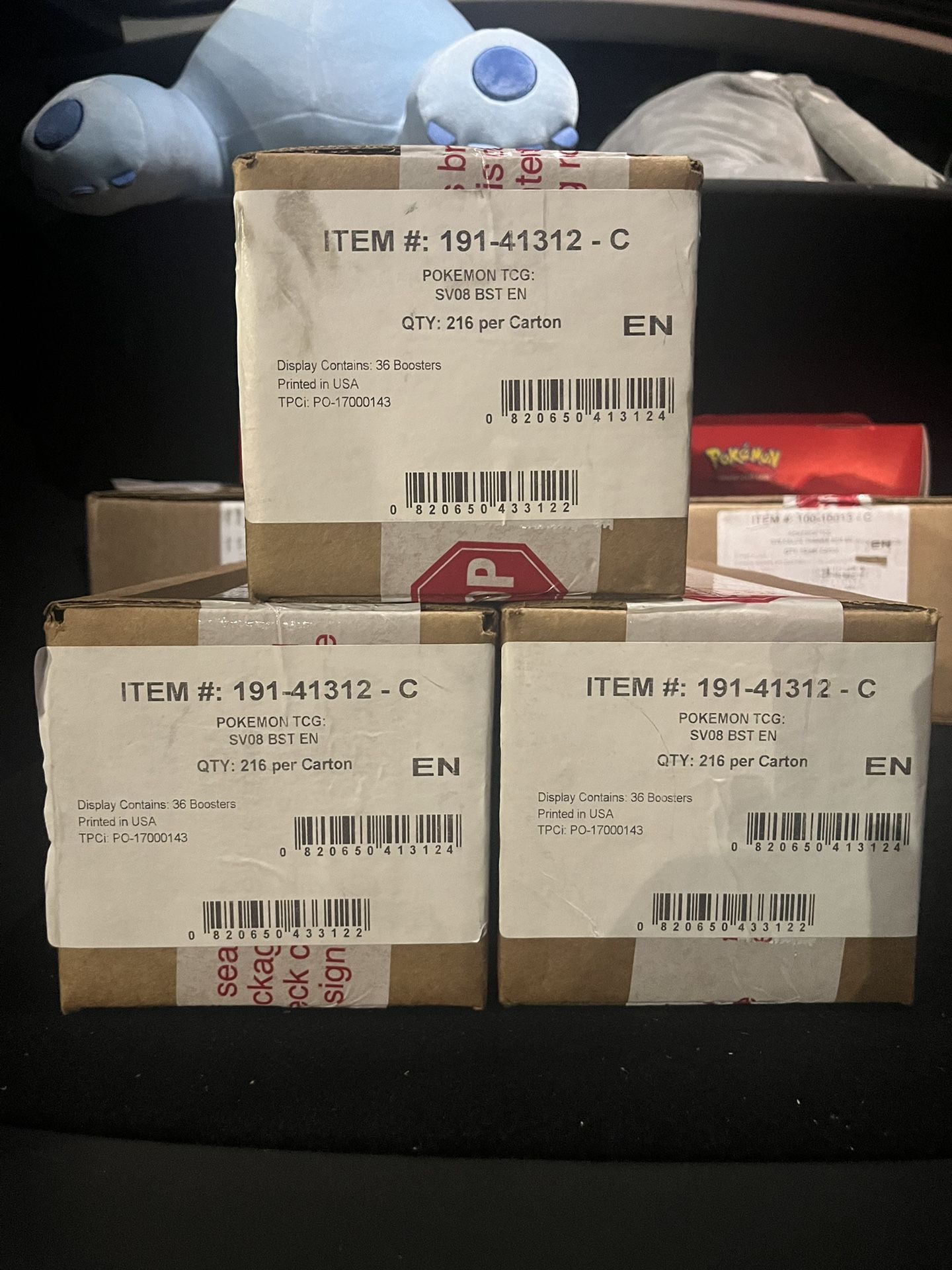 Pokemon Surging Sparks Booster Box Sealed Case