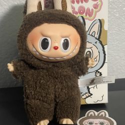 Authentic Labubu THE MONSTERS Exciting Macaron Secret Edition - Chestnut Cocoa