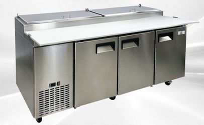 NSF Pizza Prep Table Refrigerator 92 ins PICL3